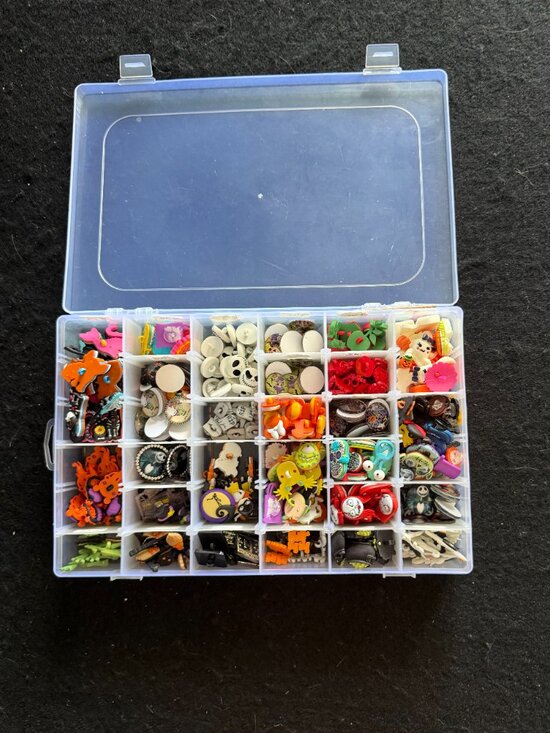 Other - Halloween/Fun Monster Craft Resin/Polymer ‘Button Charms’